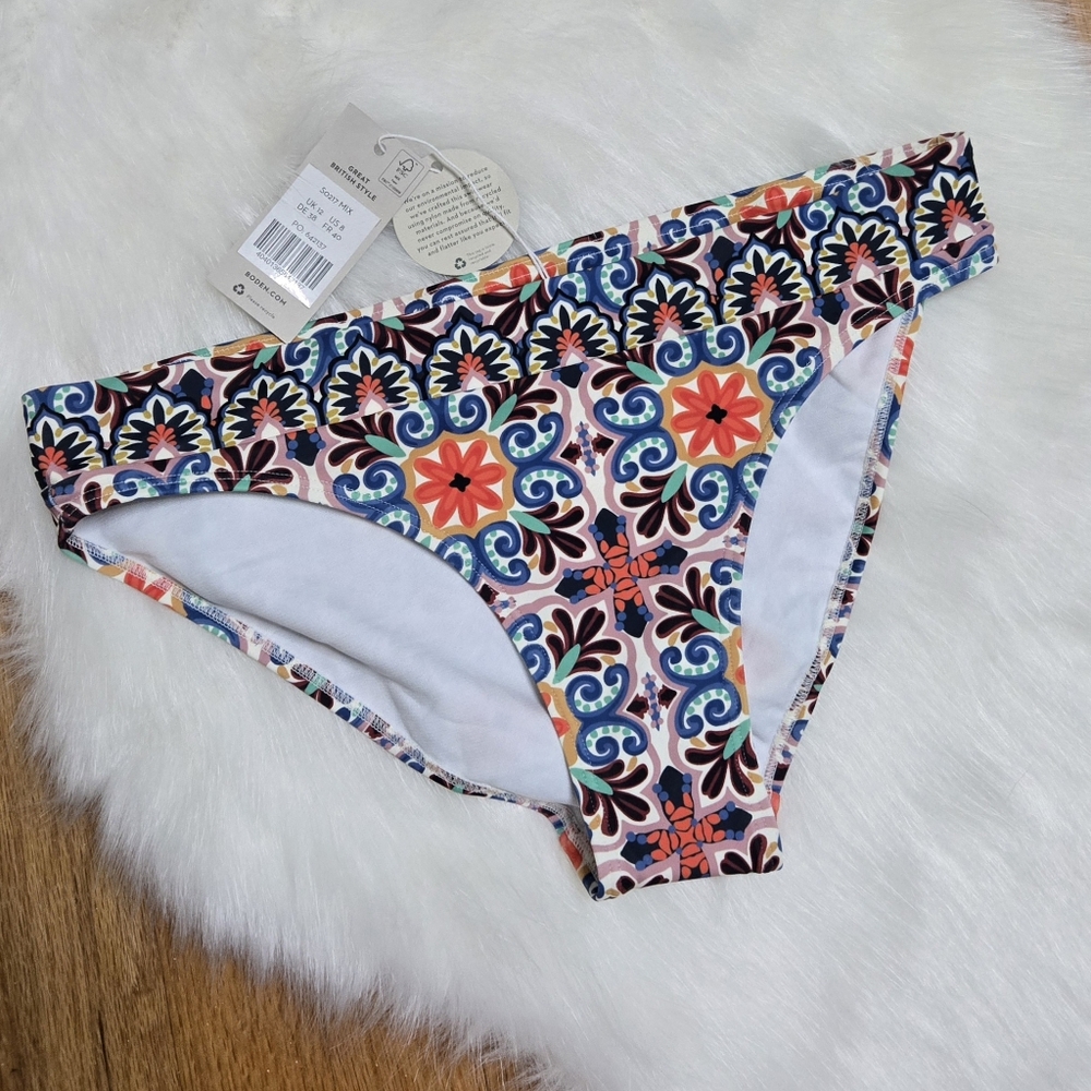NWT Boden bikinis Ithaca panel